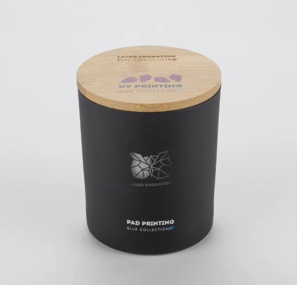  Soybean wax candle 220g - Norwegian Woods (Christmas tree)  - Crna