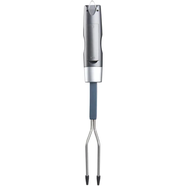 Wells digital fork with thermometer - Avenue Grey