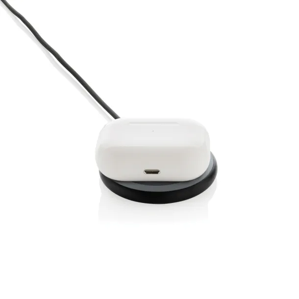 Magnapad 15W magnetna 3u1 podloga za punjenje od RCS reciklirane plastike - XD Collection Crna 