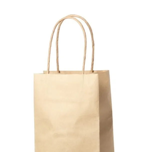  Paper bag beige