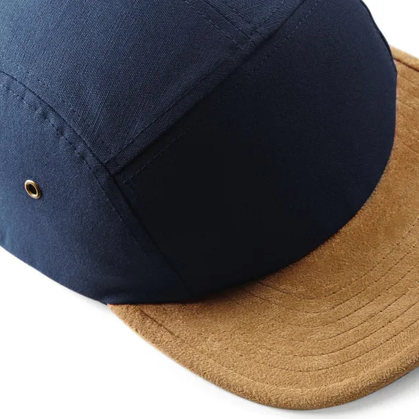  Suede Peak 5 Panel Cap - Beechfield