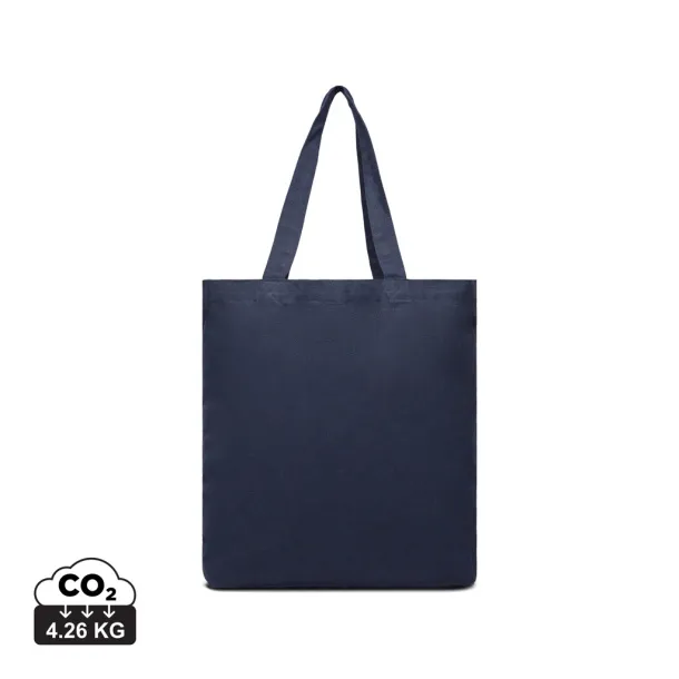  VINGA Hilo AWARE™ recycled canvas tote bag - Vinga navy