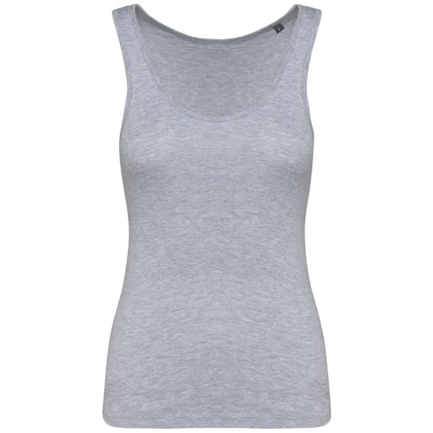  Ekološki prihvatljiva ženska majica bez rukava, 140 g/m2 - Kariban Oxford Grey