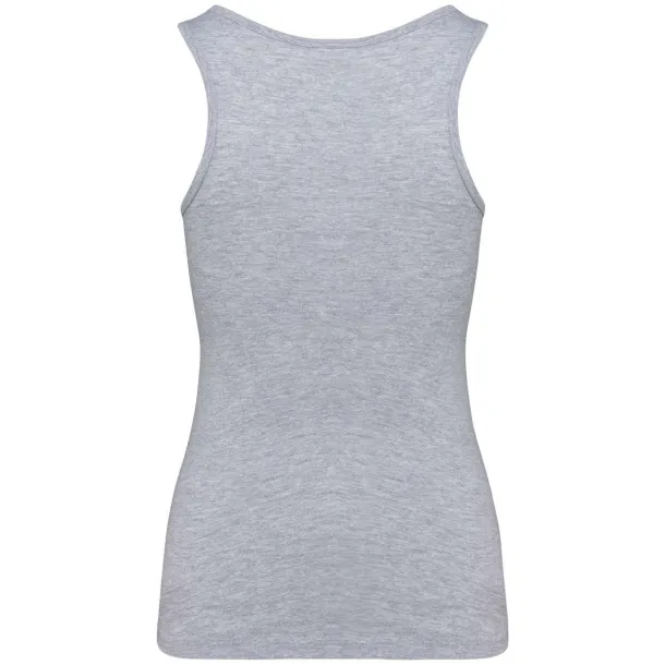  Ekološki prihvatljiva ženska majica bez rukava - Kariban Oxford Grey