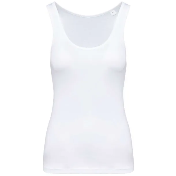  LADIES’ ECO-FRIENDLY TANK TOP - Kariban White