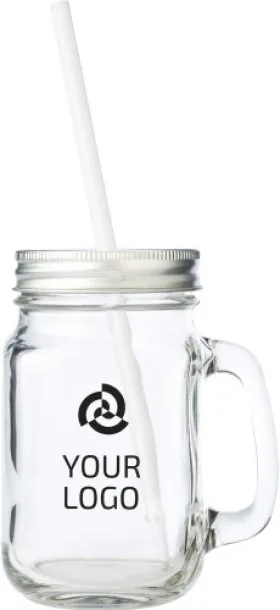 SAKINA Glass mason jar