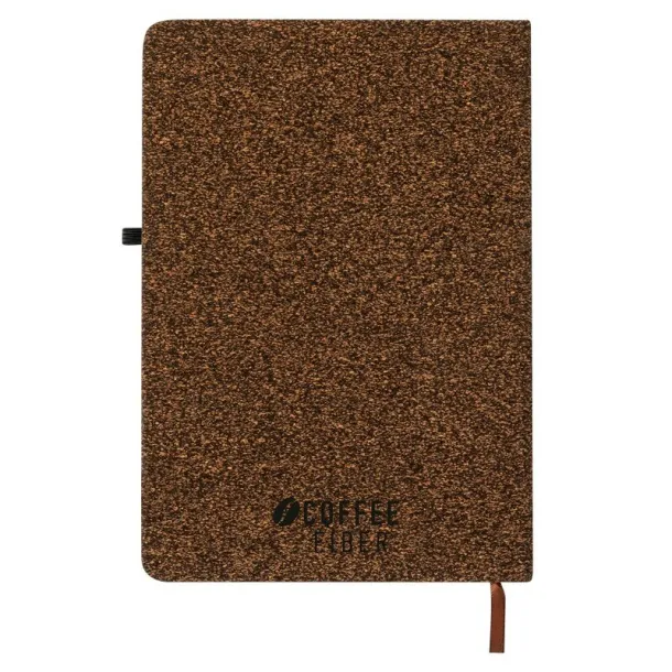  Coffee fibre notebook A5 brown