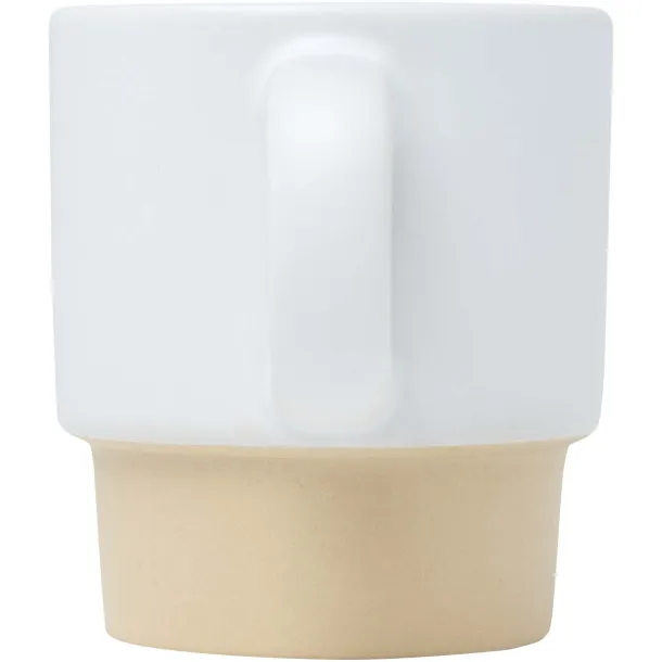 Olympia espresso šalica s glinenim dnom, 130 ml Bijela