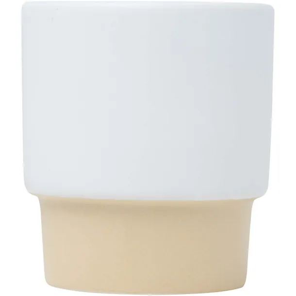 Olympia espresso šalica s glinenim dnom, 130 ml Bijela