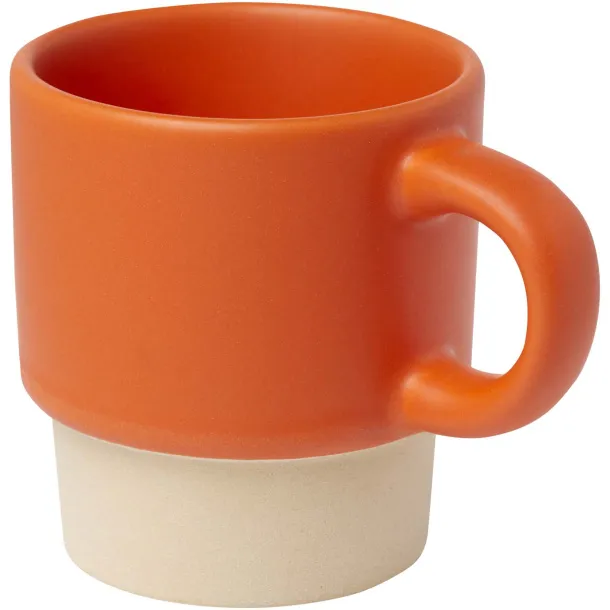 Olympia espresso šalica s glinenim dnom, 130 ml Narančasta