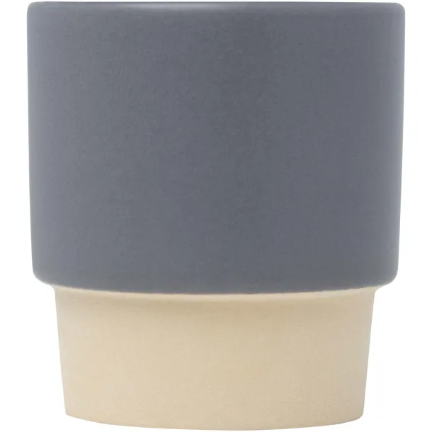 Olympia espresso šalica s glinenim dnom, 130 ml Siva