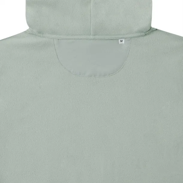  Iqoniq Trivor recycled polyester microfleece hoodie, storm grey - iqoniq 45533C 