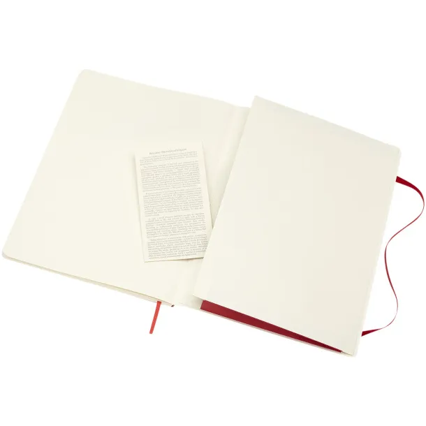 Moleskine Classic XL soft cover notebook - dotted - Moleskine Scarlet red