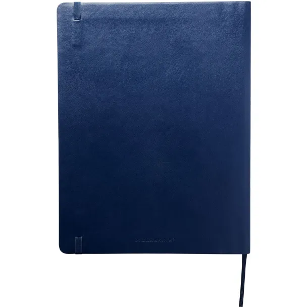 Moleskine Classic XL soft cover notebook - dotted - Moleskine Sapphire blue