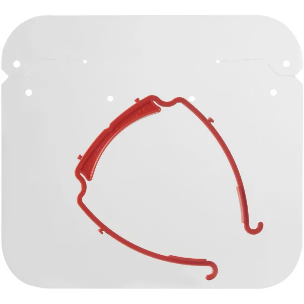 Protective face visor - Large Red