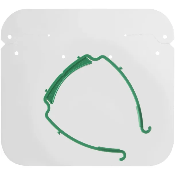 Protective face visor - Large Medium green