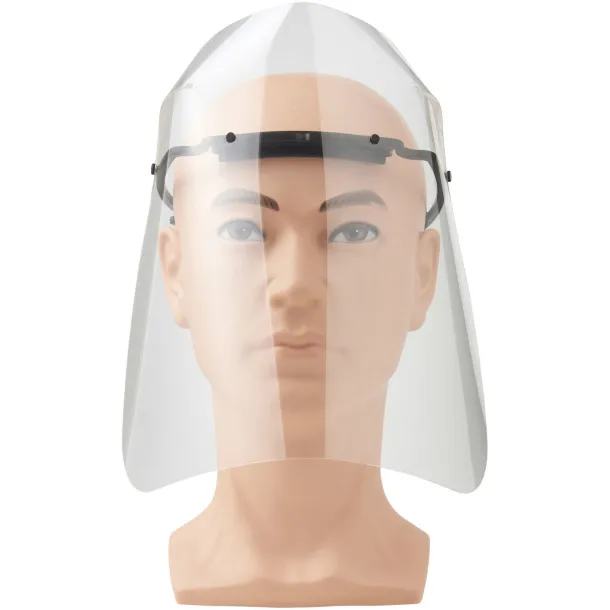 Protective face visor - Large Solid black