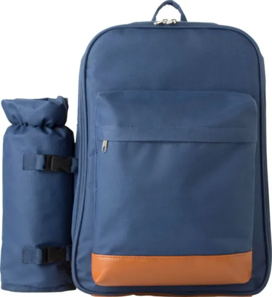 ALLISON Polyester (600D) picnic rucksack Plava