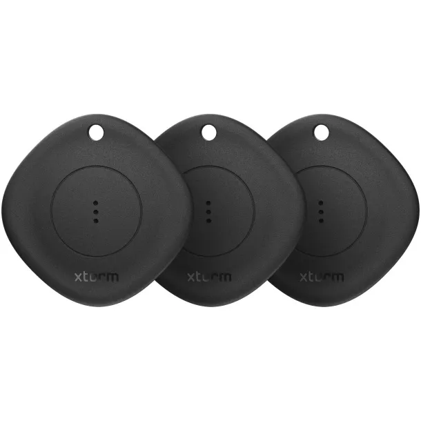Xtorm XTAG01 set od 3 putna lokatora - Xtorm Solid black