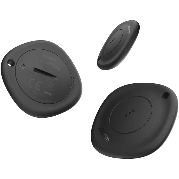 Xtorm XTAG01 3-piece travel tag - Xtorm Crna