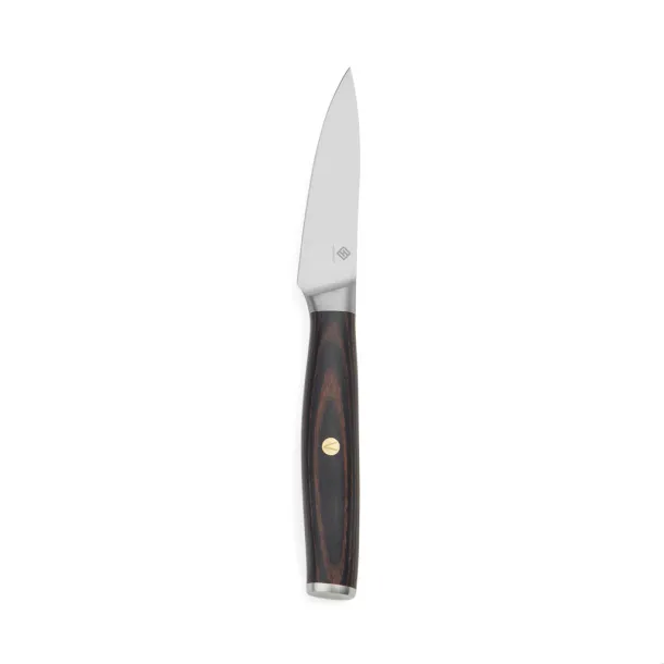 VINGA Tara RCS recycled steel paring knife - Vinga steel Black