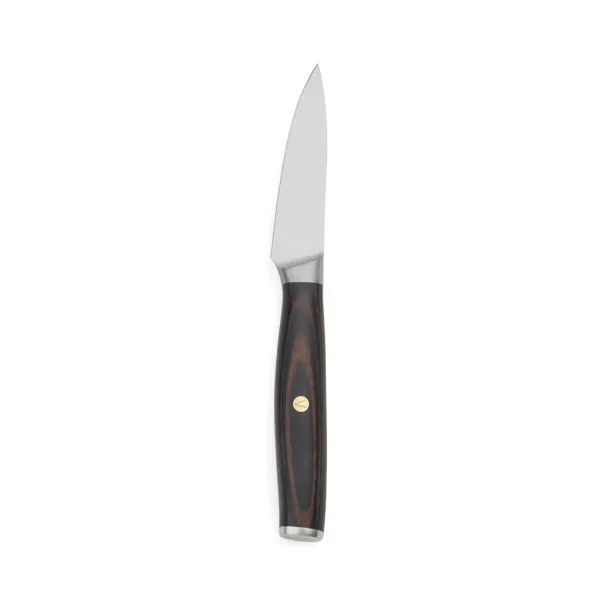 VINGA Tara RCS recycled steel paring knife - Vinga steel Black