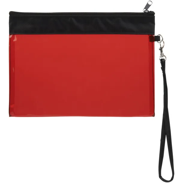 Sid prozirna putna torbica - Bullet Crvena