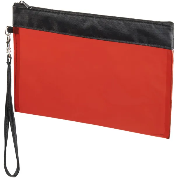 Sid prozirna putna torbica - Bullet Crvena