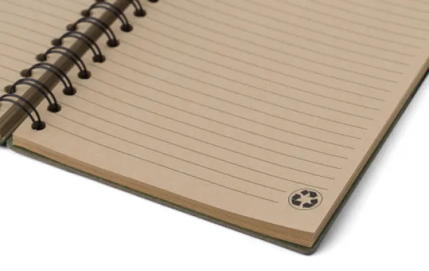 CALEB Recycled carton hardcover notebook