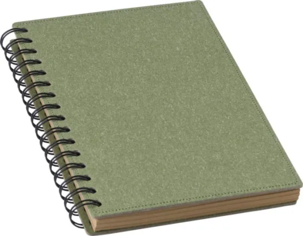 CALEB Recycled carton hardcover notebook