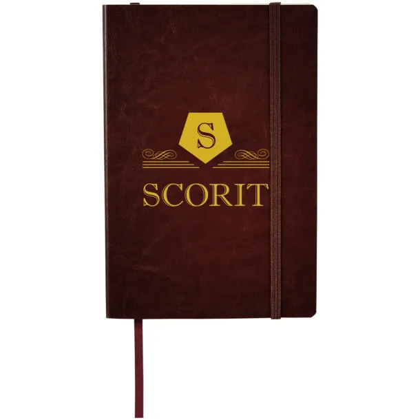 Robusta A5 PU leather notebook - JournalBooks Brown