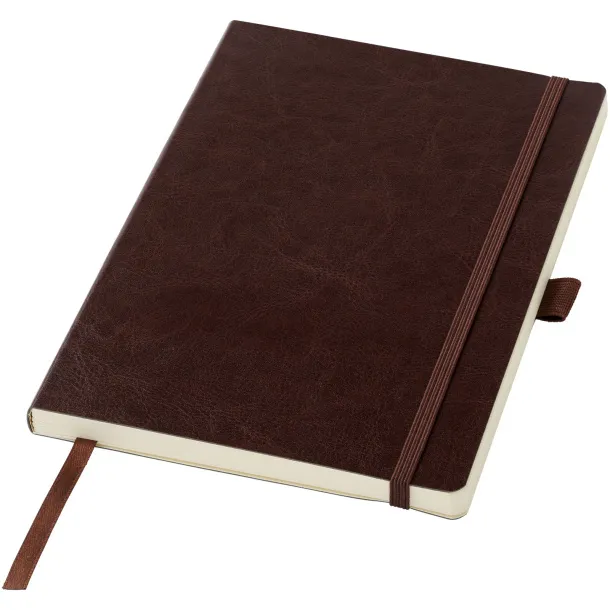 Robusta A5 PU leather notebook - JournalBooks Brown