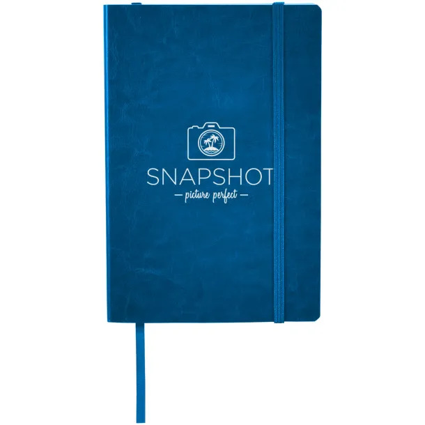 Robusta A5 PU leather notebook - JournalBooks Navy Blue