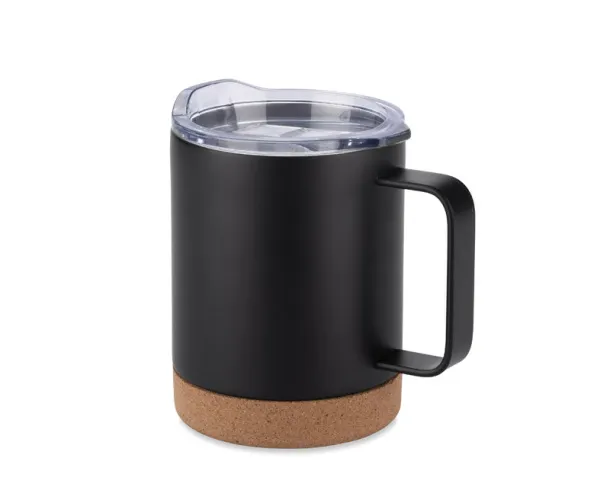 VICAM termo šalica, 350 ml czarny