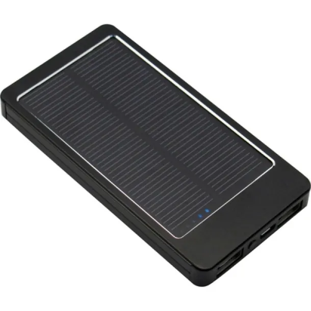  Solarni punjač 3000 mAh Crna