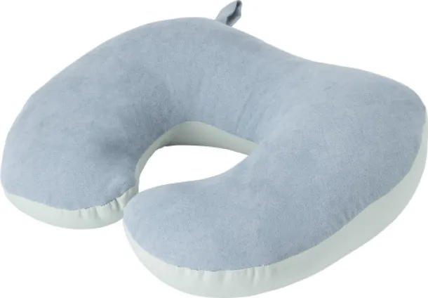 FLETCHER Suede travel pillow grey