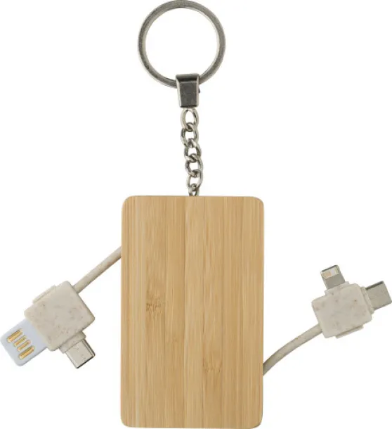 Bianca Bamboo keychain 