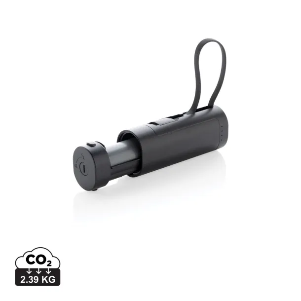 CycleCell prijenosna baterija s odvojivom baterijom, 5 000 mAh - XD Collection Crna