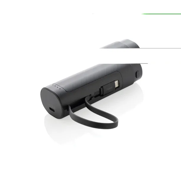 CycleCell prijenosna baterija s odvojivom baterijom, 5 000 mAh - XD Collection Crna