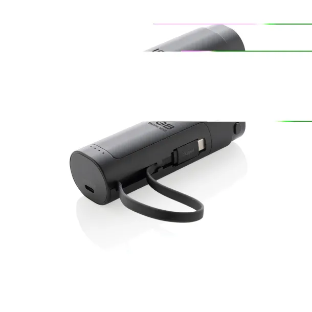 CycleCell prijenosna baterija s odvojivom baterijom, 5 000 mAh - XD Collection Crna