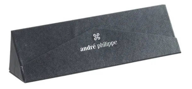 Sember Triangle shaped pen case - André Philippe Black
