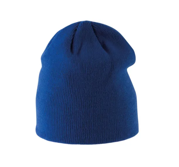  KNITTED KIDS' BEANIE - K-UP Royal blue