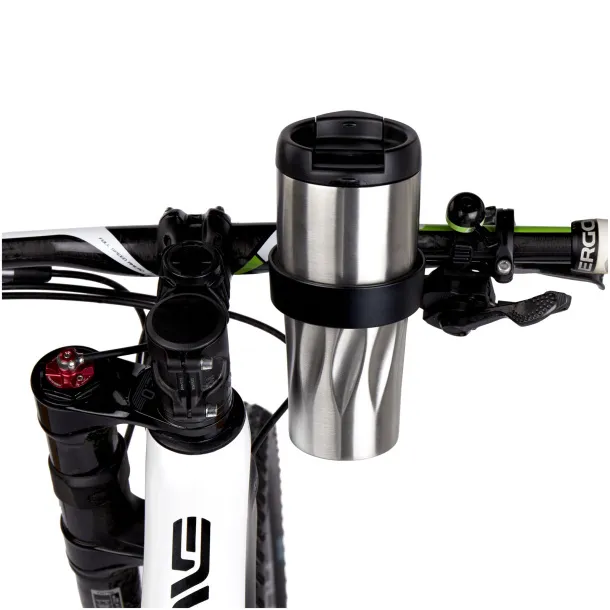 Hold aluminium bike bottle holder Solid black