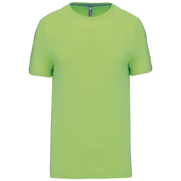  SHORT-SLEEVED CREW NECK T-SHIRT - Kariban Lime