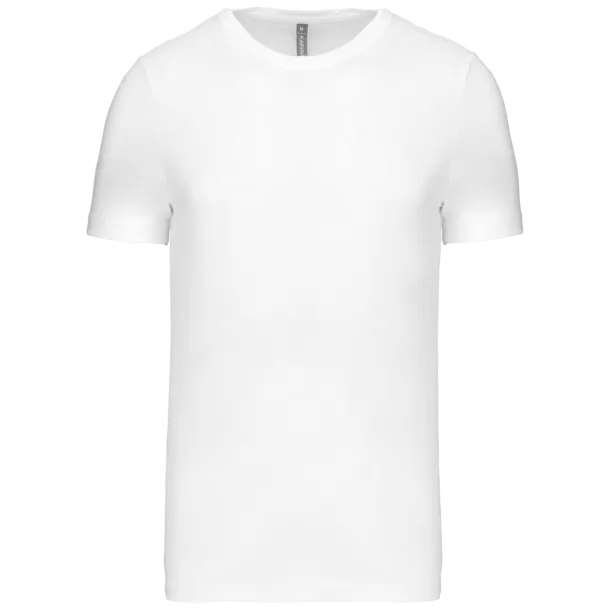  SHORT-SLEEVED CREW NECK T-SHIRT - Kariban White