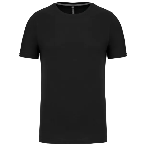  SHORT-SLEEVED CREW NECK T-SHIRT - Kariban Black