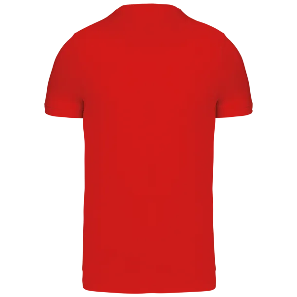  SHORT-SLEEVED CREW NECK T-SHIRT - Kariban Red