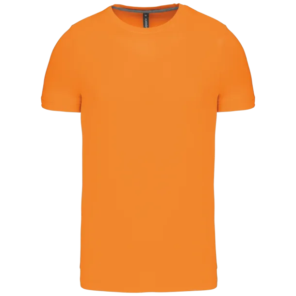  SHORT-SLEEVED CREW NECK T-SHIRT - Kariban Orange