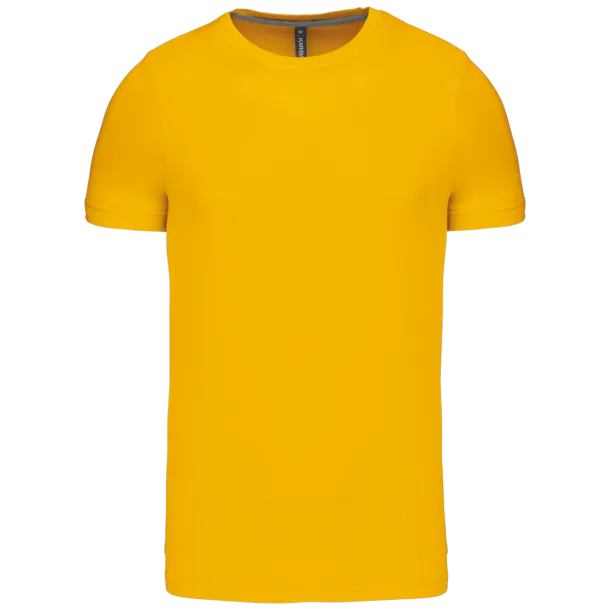  SHORT-SLEEVED CREW NECK T-SHIRT - Kariban Yellow