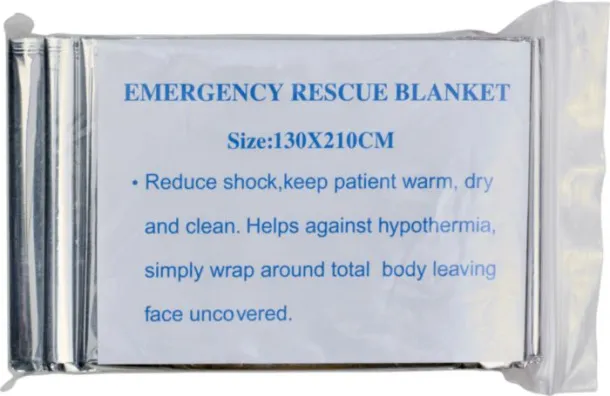 CECILIA Aluminium emergency blanket